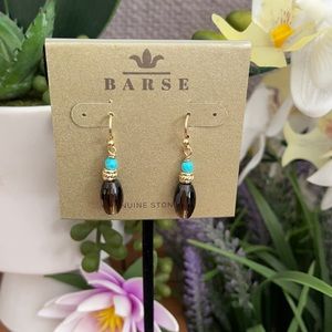 GENUINE stone earrings set from BARSE